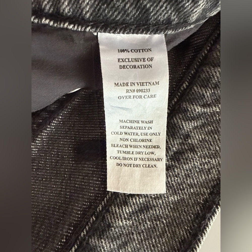 Pacsun Jeans X Playboy - Women’s Size 29 - Grey w/ Black Playboy Bunny Pattern - Picture 7 of 11